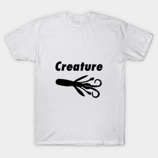 Creature tacklebox design black T-Shirt